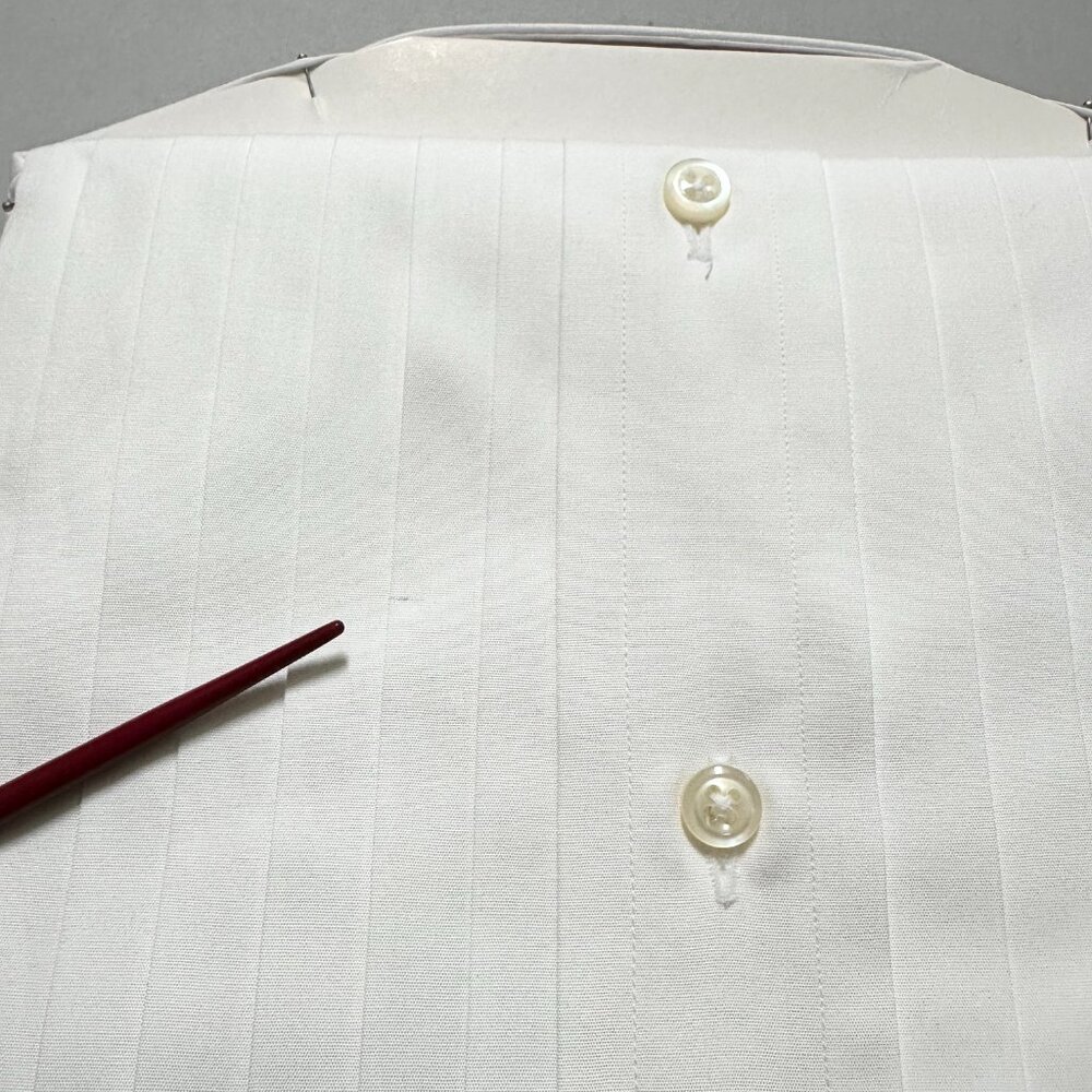 Robert Talbott Protocol Pleaded Tuxedo Shirt NWT … - image 3